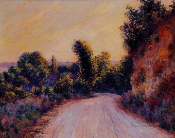  Path Oil Painting - Path Claude Monet
